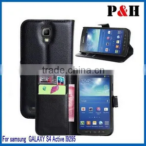 Top-grade Wearproof Leather Case for Samsung S4,Newest Eco-friendly Design for Samsung Galaxy s4 Mini Case thumbnail-4