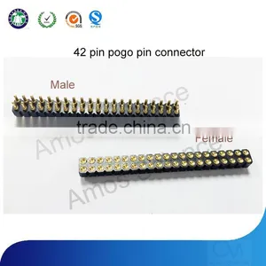 42Pin Pogo Pins, Threaded Spring Pins Female Male Medical Equipment thumbnail-1