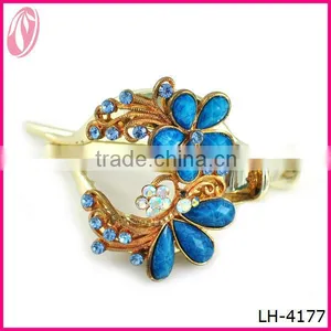 Traditional Hair Accessories Goody Fashionable Banana Clips for Hair Hairdressing Plated Gold Decorative Hair Claw Clips thumbnail-1
