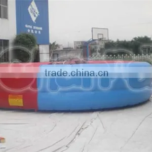 2016 Hot Sale Inflatable Mechanical Rodeo Bull Game With Inflatable Mattress China Supplier thumbnail-3