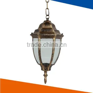 Hot Sale Ancient Gold Outdoor Hanging Palace Lamp, 60W 100W Garden Light, IP44 thumbnail-2