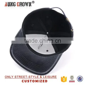 Custom Leather Brims Snapback Manufacturer in China Design Snapback thumbnail-6