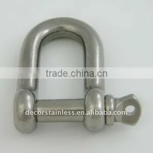 Stainless Steel Straight D Shackle thumbnail-1