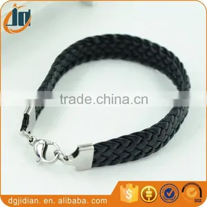 Fashion Leather Weave Bracelets Magnetic Bangles thumbnail-5