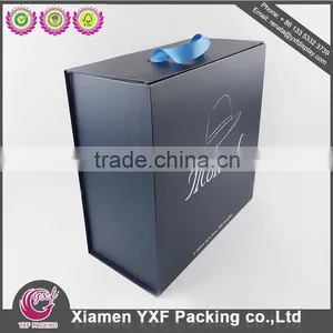 Foil Stamping Overflap Rigid Packaging Paper Box, Rigid Box thumbnail-2