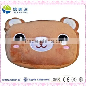 Cartoon Animal Soft Plush Cosmetic Makeup Storage Pencil Pouch Case thumbnail-2