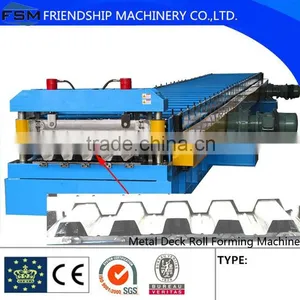 Metal Floor Deck Roll Forming Machine Customised According to You thumbnail-1