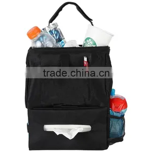 3 in One Car Trash Bag With Tissue Holder Bag Quality Choice thumbnail-1