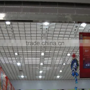 Black Color Metal Building Materials of Grid Ceilings thumbnail-1