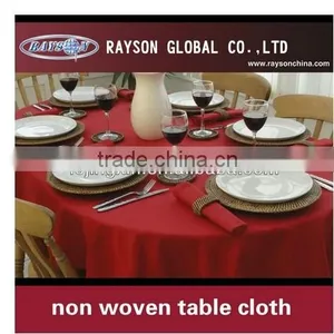 Manufacturer Wholesale pp Non Woven Fabric for Table Cloth thumbnail-1