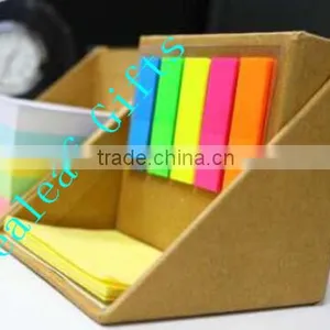Foldable Memo Box With Sticky Notes and Pen Holder thumbnail-2
