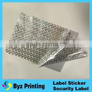 Hot Sale Custom VOID Holographic Security Label Sticker in Lidun Brand thumbnail-4