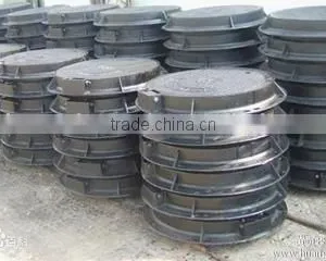 Heavy Duty Casting Iron Ductile Foundry Manhole Covers OEM China Manufacture Top Selling Manhole Covers thumbnail-6