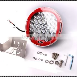 HOT!!! RED 185W CIRCLE LED Work Light Voltage 10-30 Waterproof IP67 for SUV OFFROAD CARS TRUCK thumbnail-4