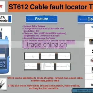 ST612 Handheld TDR 16km With USB Cable Fault Locator thumbnail-1