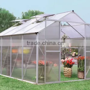 Sunor Premium Greenhouse Garden Growhouse With Polycarbonate Cold Aluminium Profile thumbnail-2