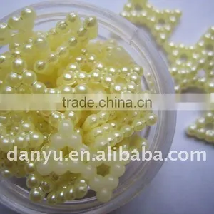 Imitation Pearls in Bow Shape thumbnail-1