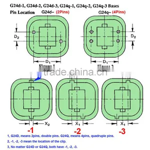 2pin 4pin G24 PLC Led Bulb Light With G23 E27 Base Replace 8w 13w 26w CFL PLC Bulb thumbnail-2