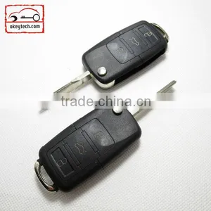 Okeytech vw Key Cover VW 3 Buttons Remote Key Cover for vw Key thumbnail-1