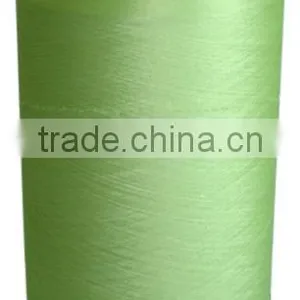 Deep Fruit Green Polyester Covered Spandex Yarn for Socks thumbnail-1