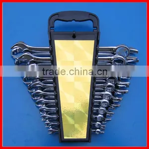 22pc SAE and Metric Combination Spanner Wrench Set thumbnail-1