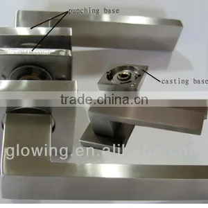 HS065 Stainless Steel Casting Lever Door Handle thumbnail-1