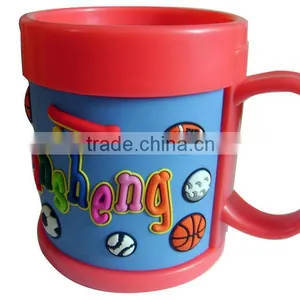 Brasilia Coffee Mug Cup With Soft Pvc Logo thumbnail-4