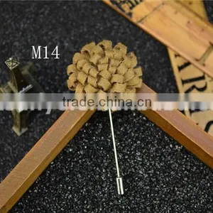 Mens Big Flower Lapel Pin Needle Pin Lapel LAP005 thumbnail-4