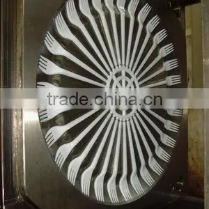 Plastic Disposable Tableware Ice Cream Spoon Mould thumbnail-1