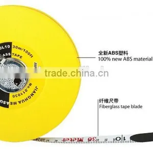 Reliable Vendor Jianghua 100ft Compact Most Wear Long Fiber Glass Measuring Tape for European thumbnail-1