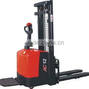 1200kg 2 Stage Electric Pallet Stacker CDD12-030 thumbnail-1