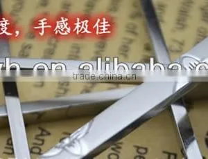 Stainless Steel Chopsticks Korean Hopsticks Solid Chopsticks With Carved Designs thumbnail-3
