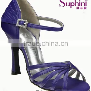 Black / White /Blue /Silver Bridal Wedding Shoes , Lady High Heel Blue Evening Shoes thumbnail-1