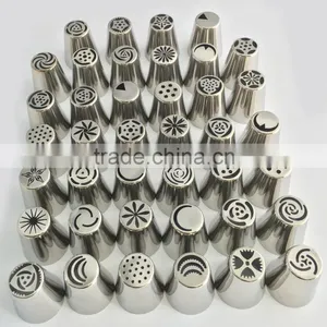 Russian Nozzles Tips Sand Blasting Nozzle Icing Piping Tip Set thumbnail-2