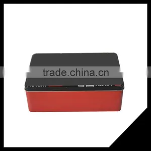 Food Grade Rectangle Metal Cookies Packaging Tin Box Metal Tin thumbnail-1