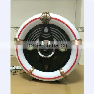 New Arrival Wall-mounted Small Table-top Retro Jukebox Mini Speaker MP3 Player thumbnail-1