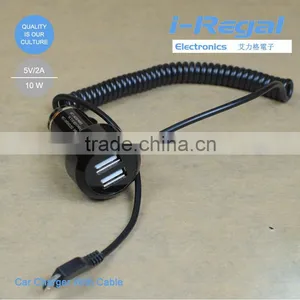 2.1a Micro USB Car Charger With Cable thumbnail-3