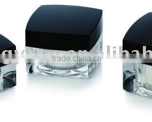 Cosmetic Packing Elegant Acrylic Cream Jar PMMA Meterial thumbnail-1