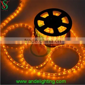 CE,.RoHS,GS Approved 2 Wire 10mm Multi-color Led Rope Lights for Outdoor Decoration Christmas Light thumbnail-4
