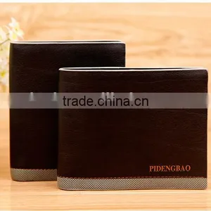 PIDENGBAO Bi-Fold Flap Closure Wallet for Men Made by pu Leather thumbnail-6