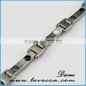 Stainless Steel/tungsten/silicone/ Titanium Magnetic Bracelet Health Care thumbnail-2