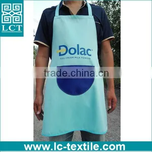 Blue Apron With Pockets for Cream Milk Company Promotion thumbnail-1