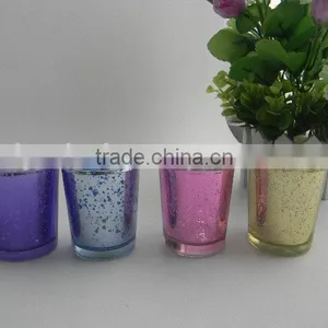 Wholesale Premium Glass Colored Glass Votive Holders Heat-resistant Glass Votive Holders thumbnail-1