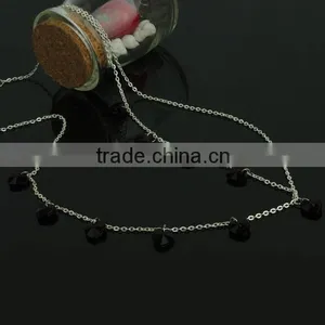 Women Birthday Gift Alloy Chain,acrylic Beads Indian Hair Jewelry,head Accessory thumbnail-2