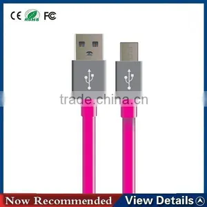 Android Phone Charger Cable For Samsung Flat Colorful Micro USB Cable thumbnail-2