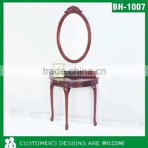 Movable Mirror, Hotel Mirror, Oval Shaped Wall Mirror thumbnail-3