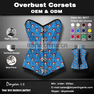 Perfect Body Shaper Vintage Cheap Corset Top With Straps Ladies Tops Latest Design thumbnail-2