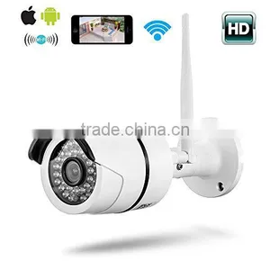 Onvif 720P 960P 1080P Waterproof Outdoor Wireless IP Camera With SD Slot thumbnail-1