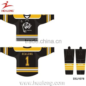 Custom International Ice Hockey Jersey Sewing Pattern Equipment Sports Clothing thumbnail-1