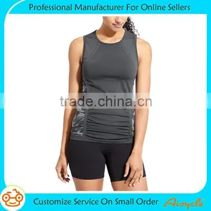 Custom Logo Yoga Vests Gym Tank Top Workout Sports Wear Fashion Tank Top Women thumbnail-1